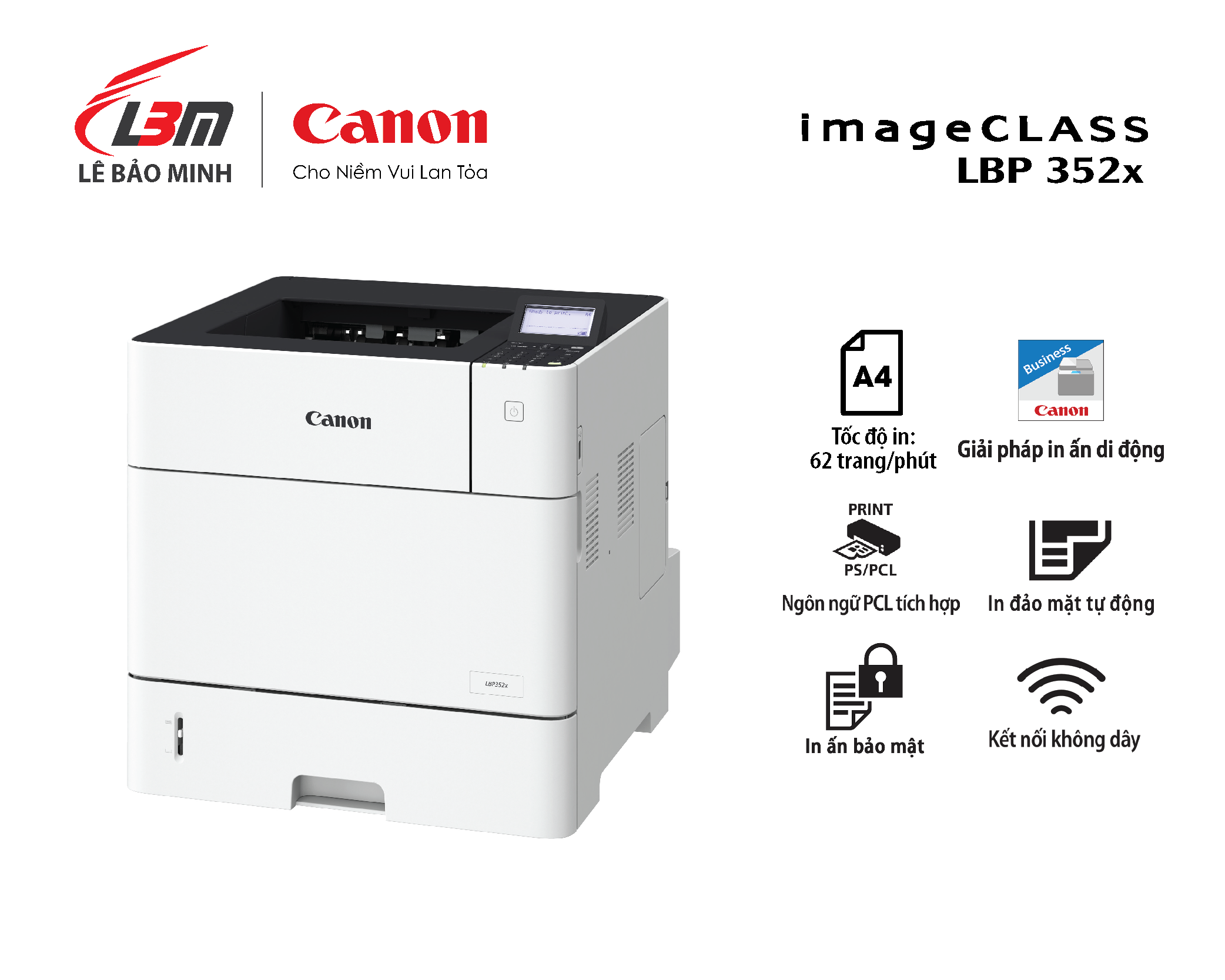 LBP352x Máy in laser Canon
