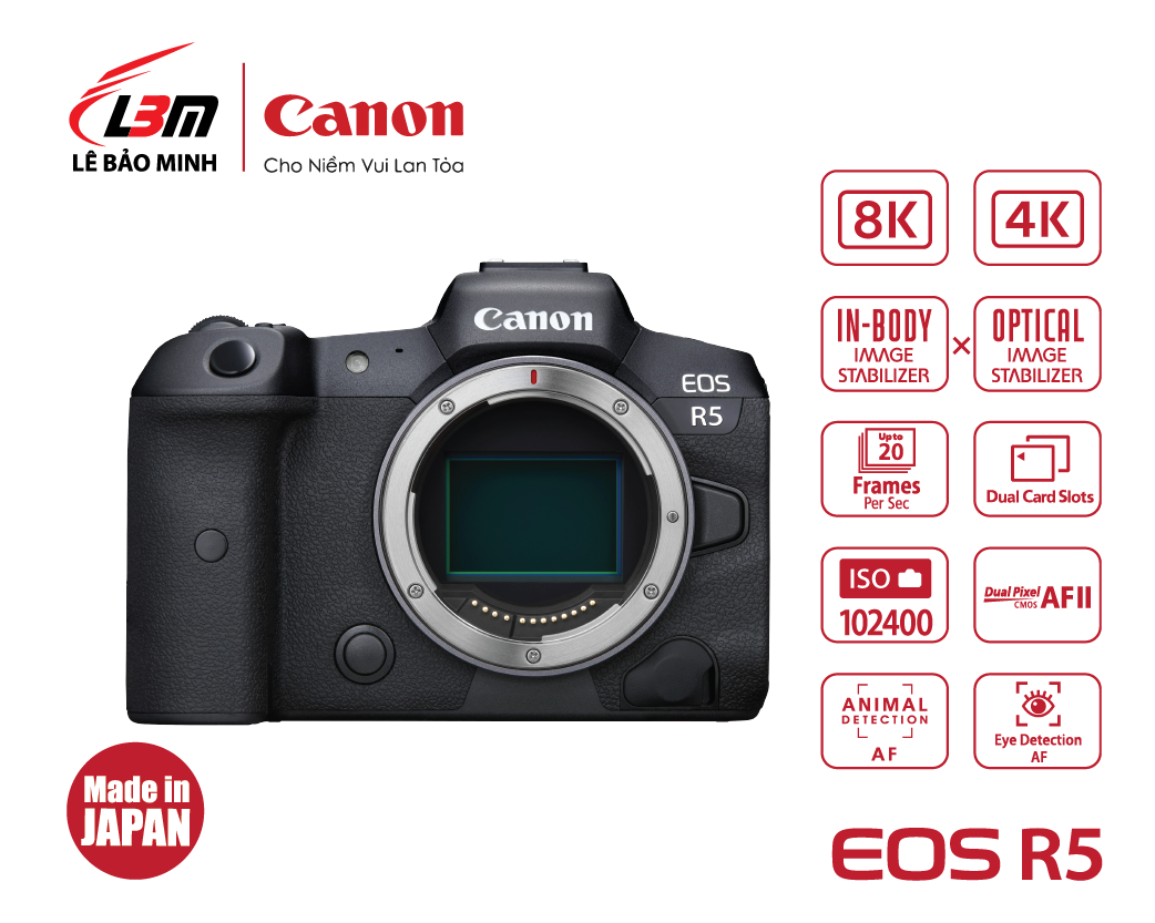 Máy ảnh Canon EOS R5 Body