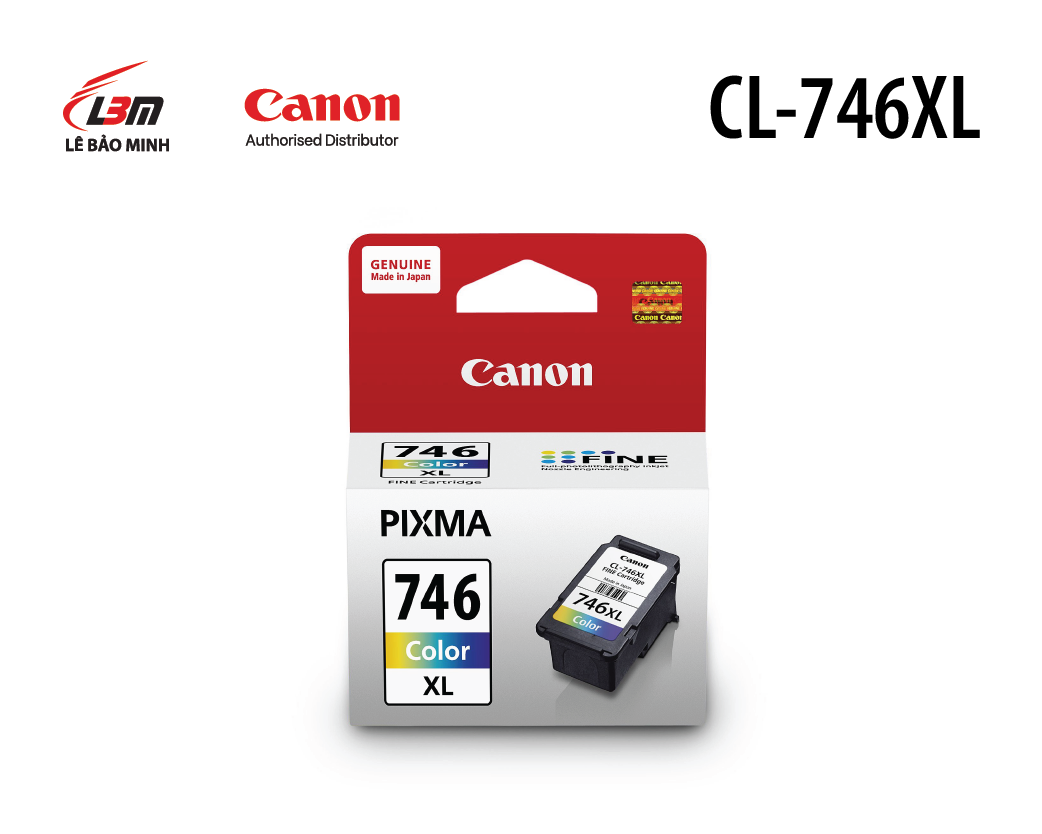 Hộp mực in Canon CL-746XL