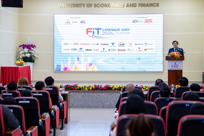 LÊ BẢO MINH ĐỒNG HÀNH CÙNG FIT CAREER DAY 2026 - KẾT NỐI CƠ HỘI CHO NHÂN LỰC CÔNG NGHỆ TƯƠNG LAI