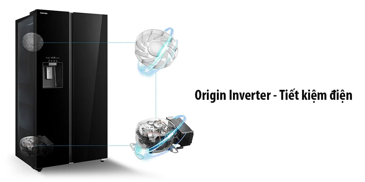 Công nghệ Origin Inverter tiết kiệm điện