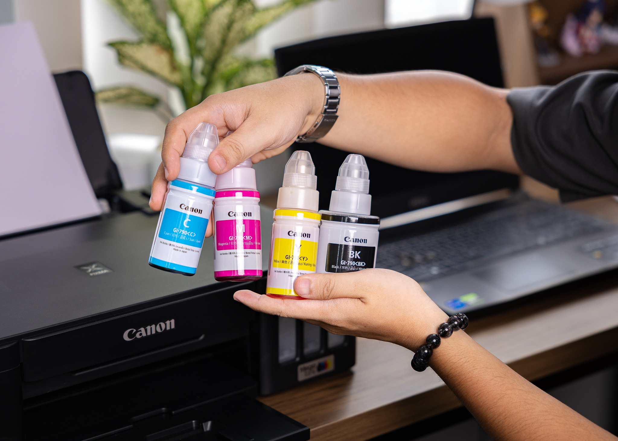 VNARental cam kết thay mực chính hãng miễn phí