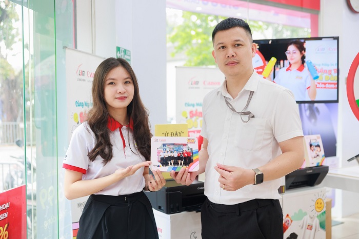 SỰ KIỆN CÙNG MÁY IN CANON SÁNG TẠO DỄ DÀNG - THỎA ĐAM MÊ TẠI VIETTEL STORE