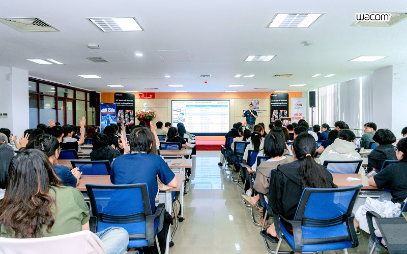 LÊ BẢO MINH ĐỒNG HÀNH CÙNG WORKSHOP "3D SCAN THE WORLD" TẠI ĐH SPKT TP HCM