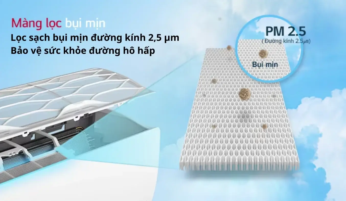 Hệ thống lọc khí 3 cấp
