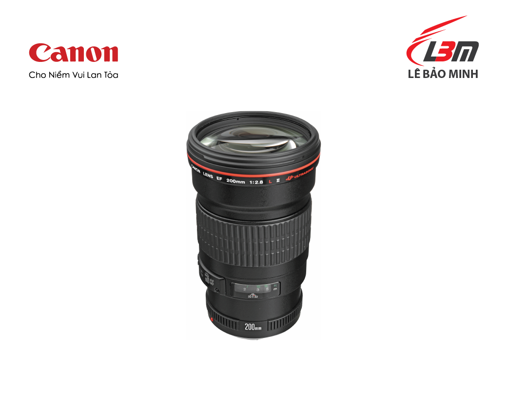 Ống kính Canon EF200mm f/2.8L II USM