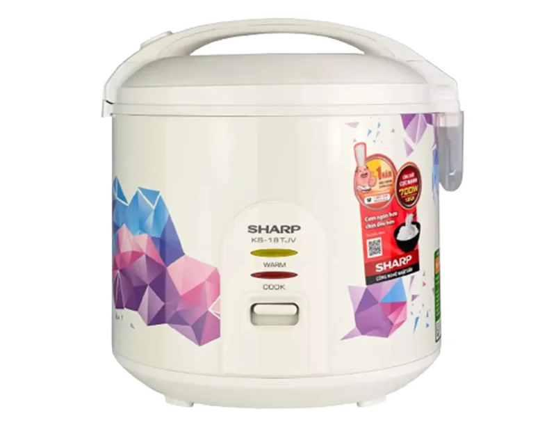 Nồi cơm điện Sharp 1.8 Lít KS-18TJV