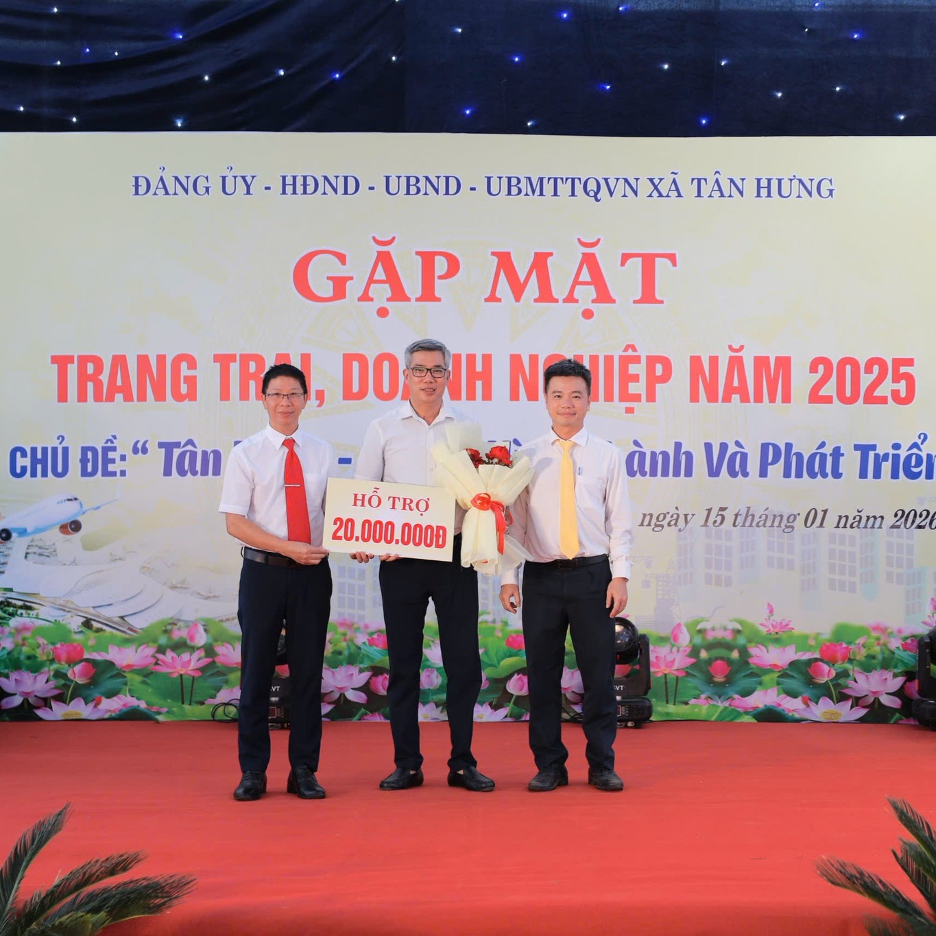 LÊ BẢO MINH ĐỒNG HÀNH CÙNG SỰ KIỆN GẶP MẶT TRANG TRẠI, DOANH NGHIỆP NĂM 2026
