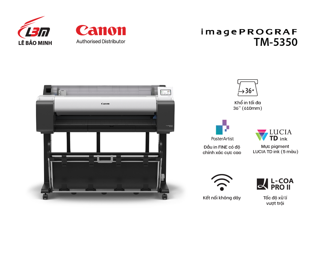 TM-5350 Máy in màu khổ lớn Canon