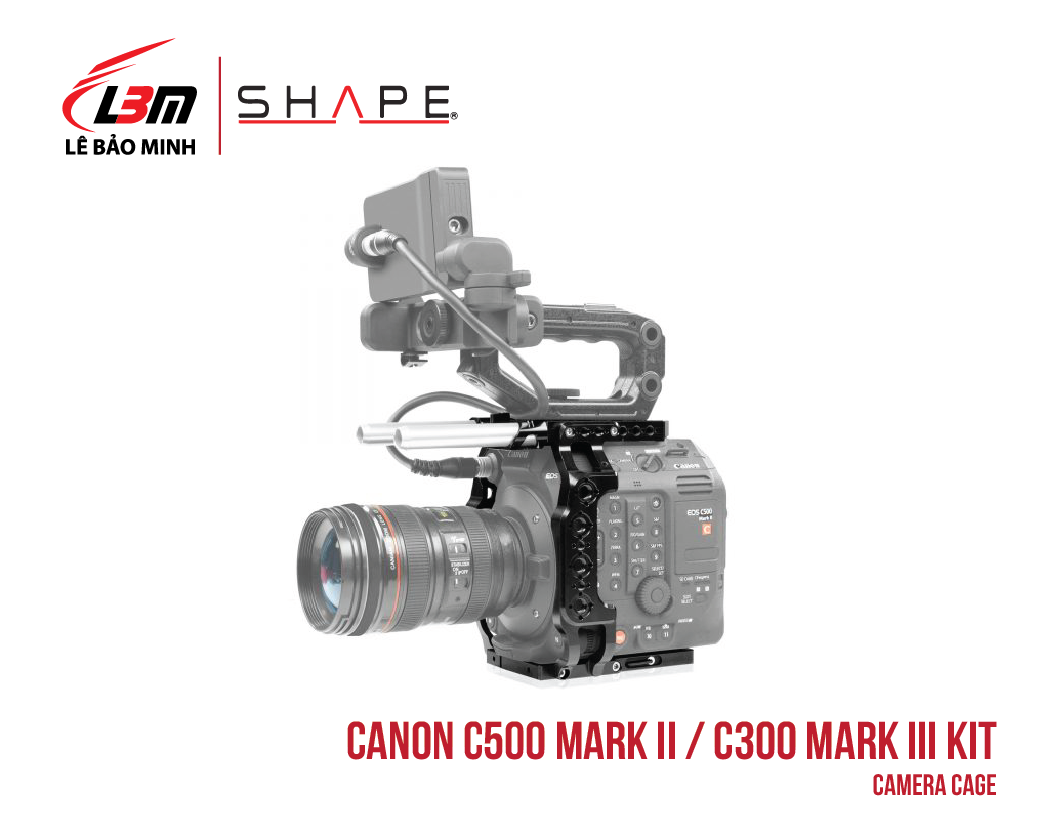 CANON C500 MARK II, C300 MARK III CAMERA CAGE