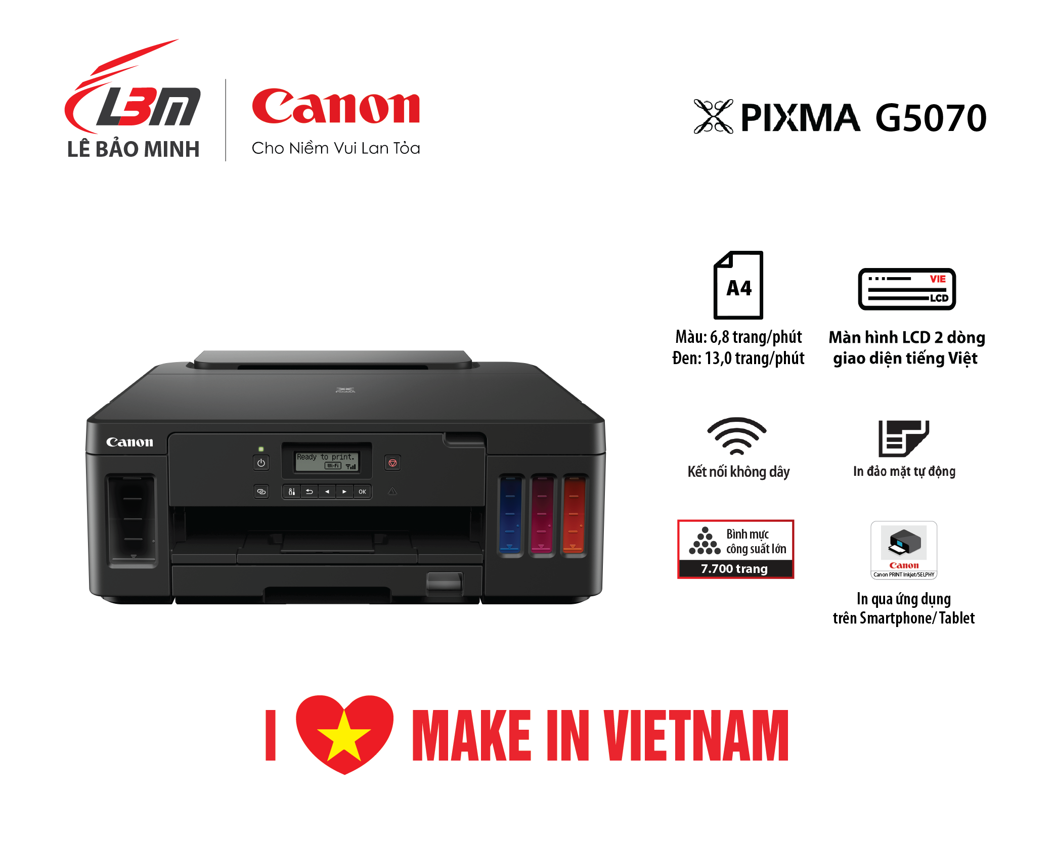 G5070 Máy in phun Canon
