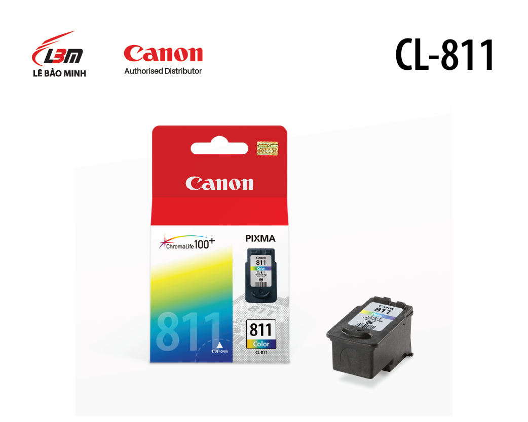 Hộp mực in Canon CL-811