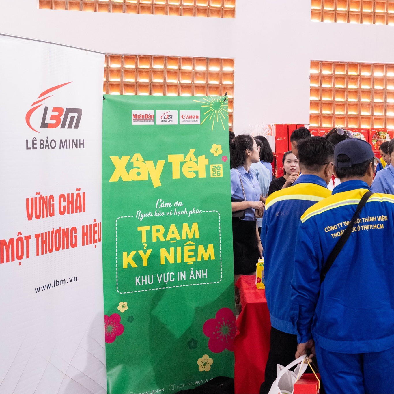 LÊ BẢO MINH ĐỒNG HÀNH CÙNG CHƯƠNG TRÌNH “XÂY TẾT 2026” TẠI CÔNG TY THOÁT NƯỚC ĐÔ THỊ TP HCM