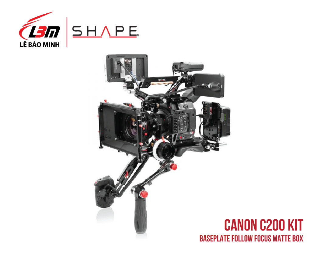 CANON C200 BASEPLATE FOLLOW FOCUS MATTE BOX KIT