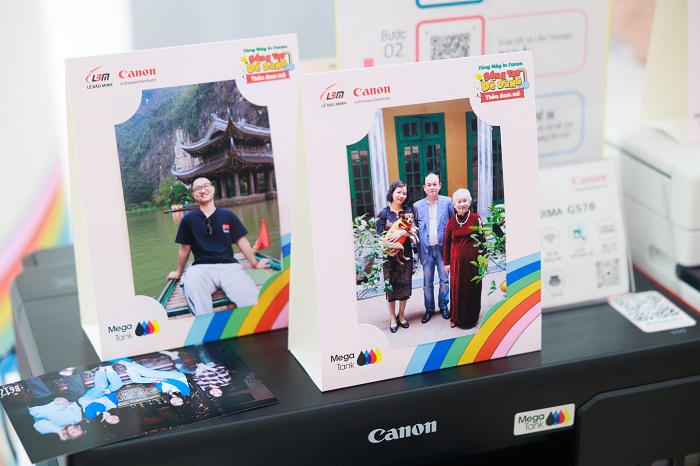 SỰ KIỆN CÙNG MÁY IN CANON SÁNG TẠO DỄ DÀNG - THỎA ĐAM MÊ TẠI VIETTEL STORE