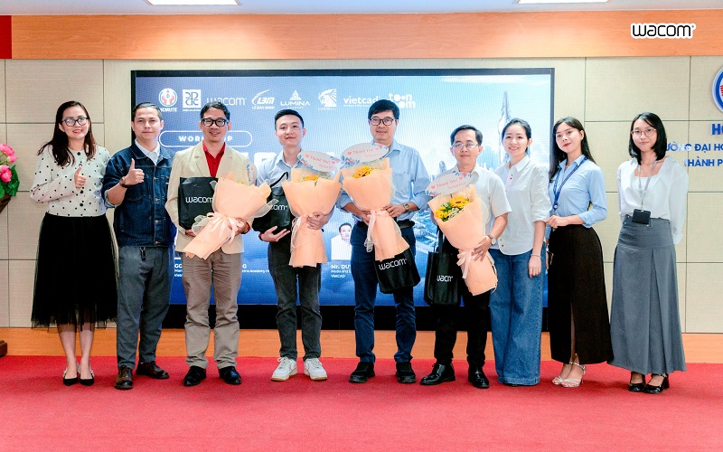 LÊ BẢO MINH ĐỒNG HÀNH CÙNG WORKSHOP "3D SCAN THE WORLD" TẠI ĐH SPKT TP HCM