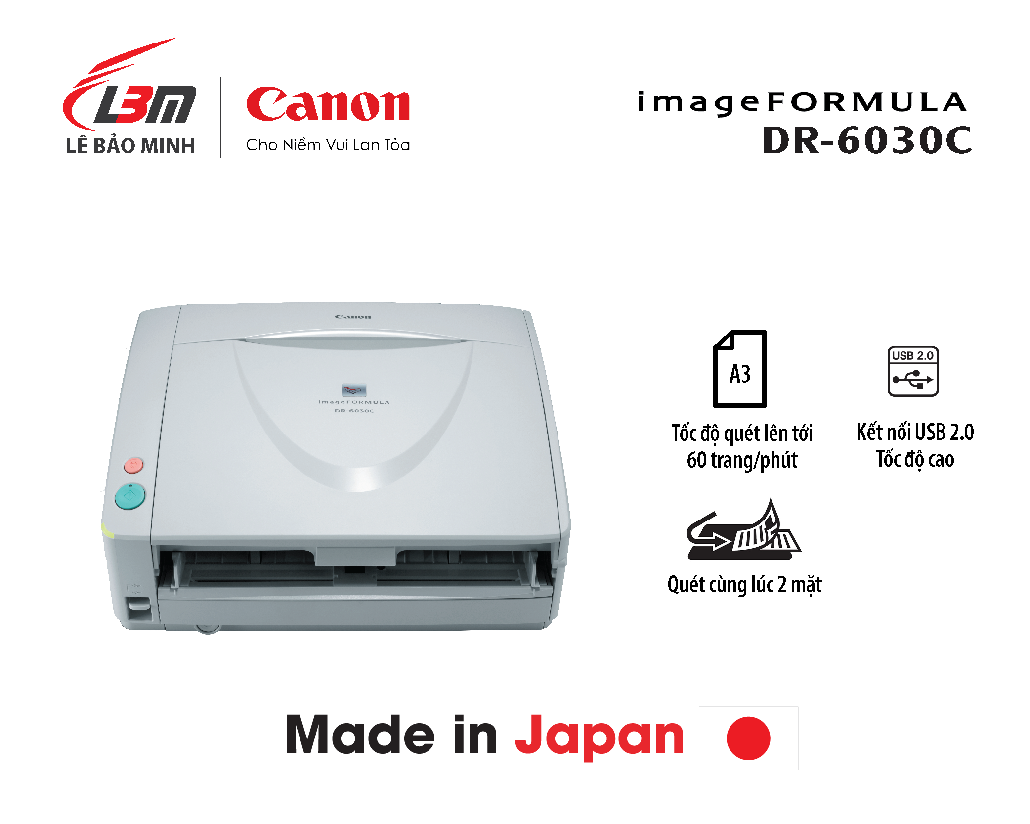 Scan Canon DR-6030C A3