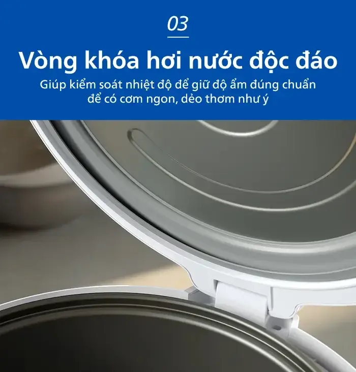 Vòng Đệm Kín - Giữ Hơi Nước Tối Đa