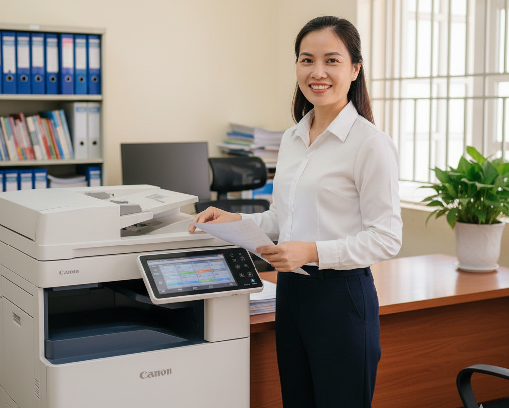 thuê máy photocopy cho trường học tại VNARental