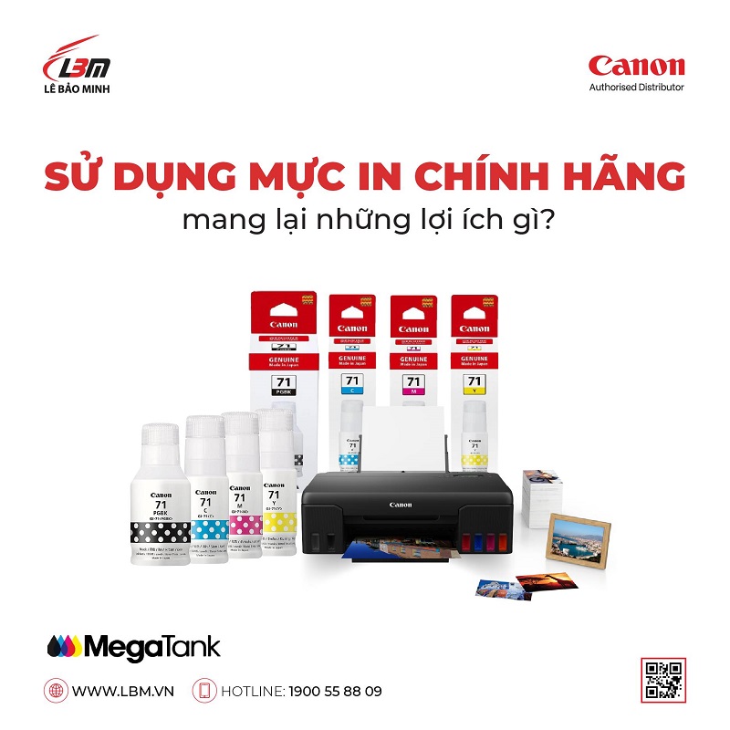 SỬ DỤNG MỰC IN CHÍNH HÃNG MANG LẠI NHỮNG LỢI ÍCH GÌ?