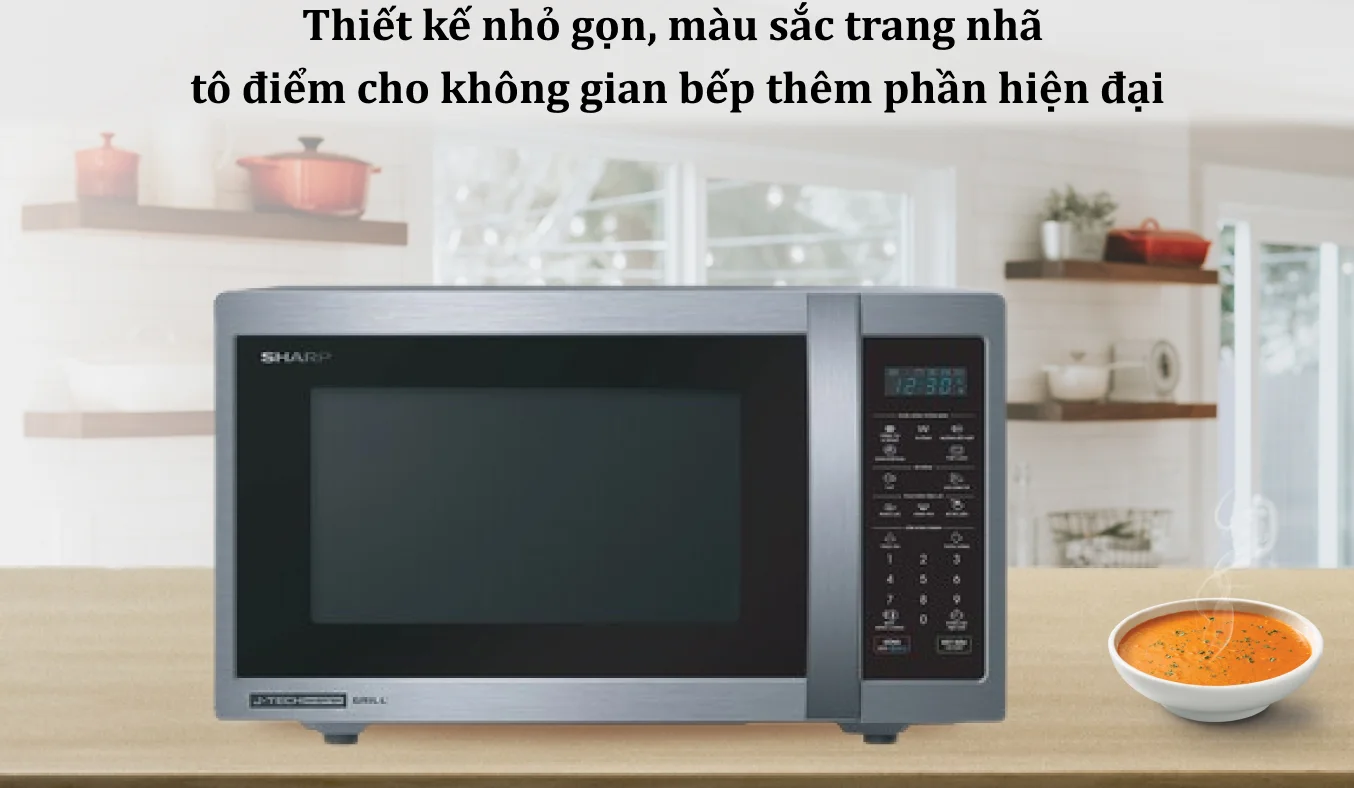 Lò vi sóng Sharp 25 lít R-G52XVN-ST