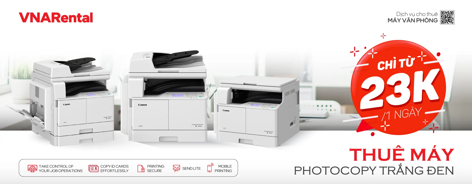 cho thuê máy photocopy trắng đen giá rẻ