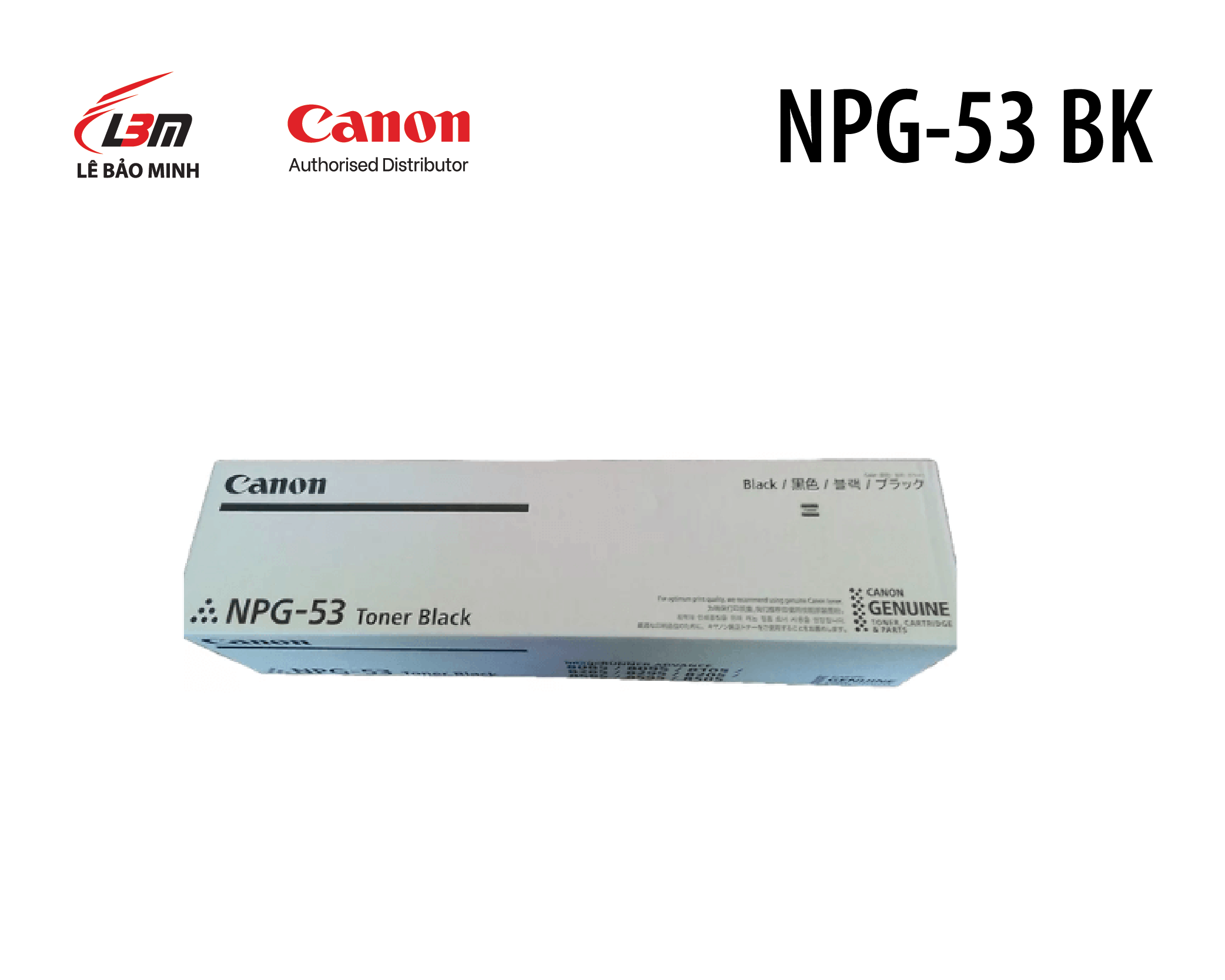 Hộp mực in Canon NPG-53 BK