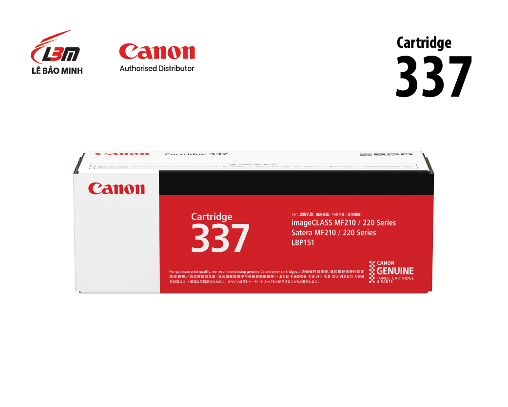 Hộp mực in Canon 337