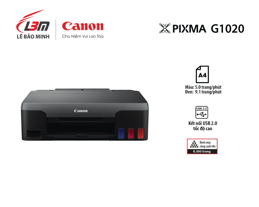 G1020 Máy in phun liên tục Canon