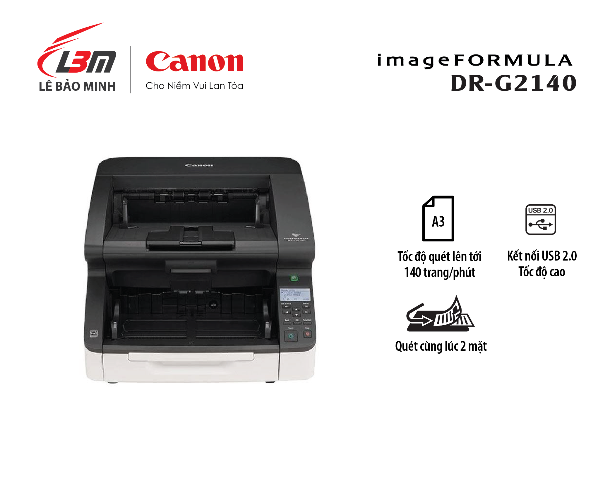 Scan Canon DR-G2140 A3