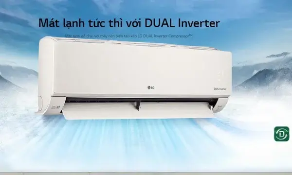 Làm lạnh siêu tốc với DUAL Inverter Compressor™