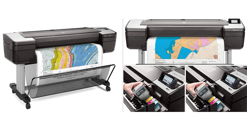 Máy in màu khổ lớn HP DesignJet T1708 44 inch (1VD84A)