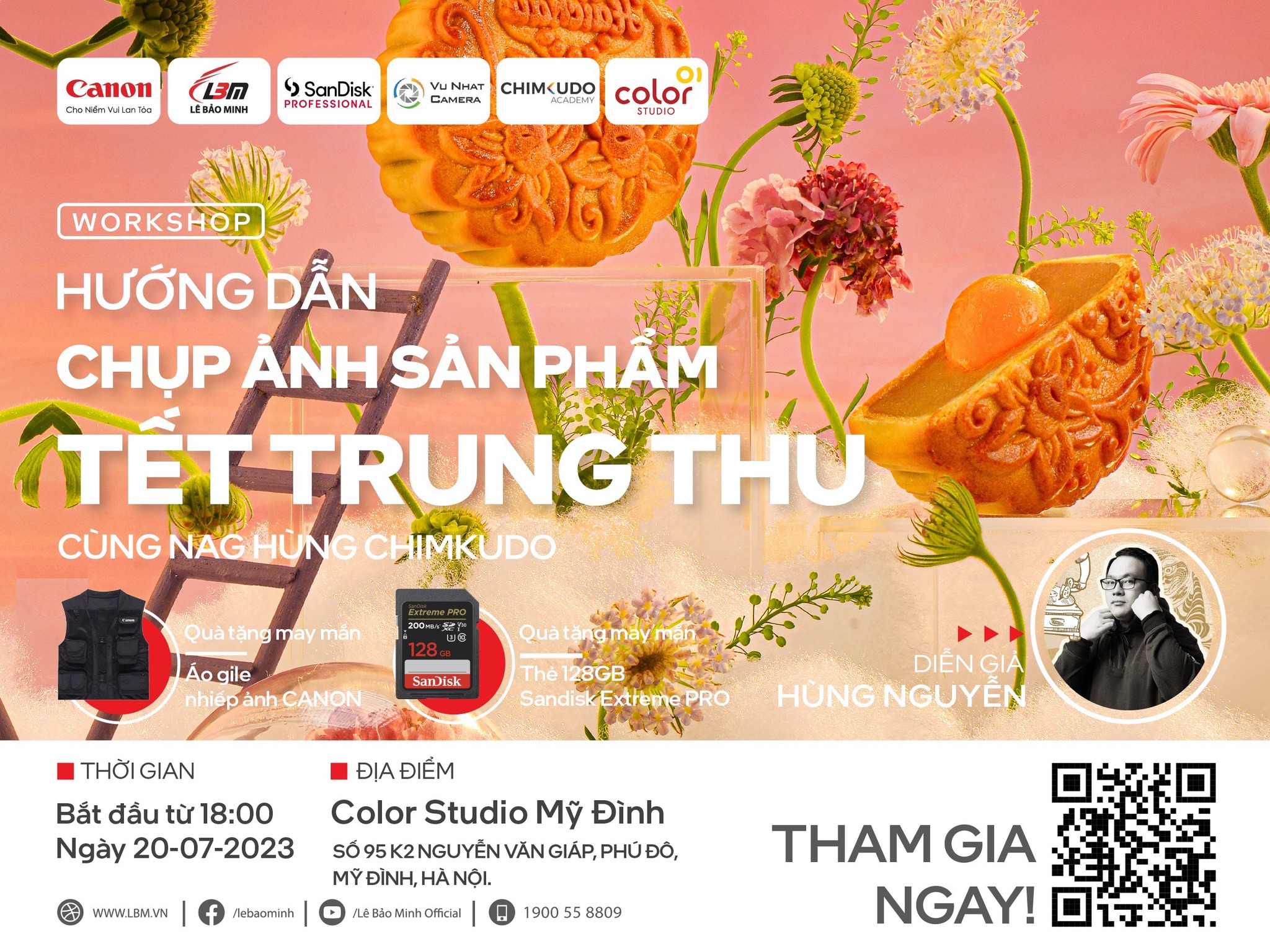 [NEWS] [WORKSHOP] HƯỚNG DẪN CHỤP ẢNH SẢN PHẨM TẾT TRUNG THU
