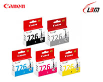 Hộp mực Canon CLI-726 BK C M Y GY
