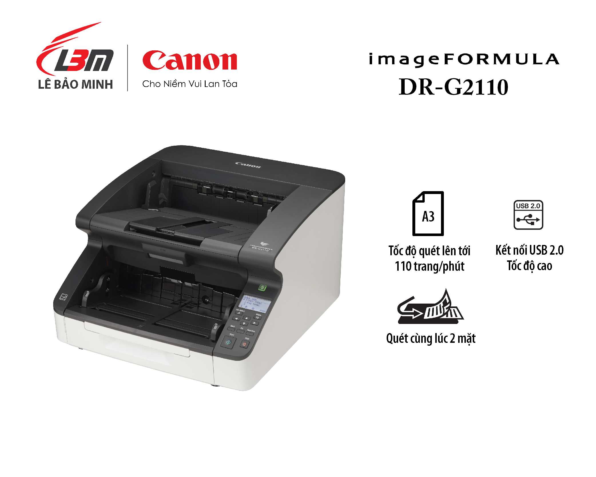 Scan Canon DR-G2110 A3