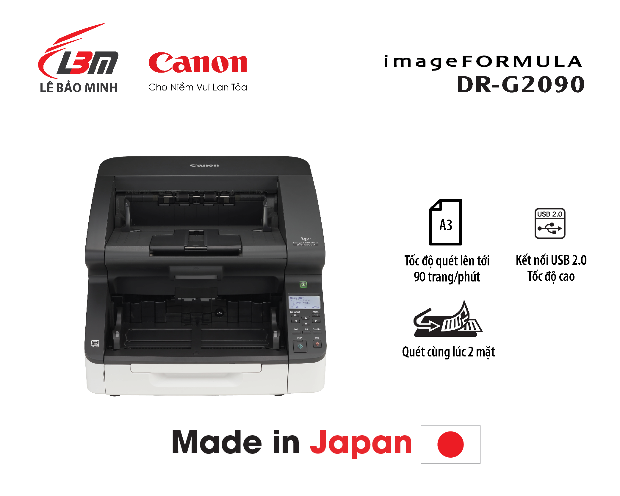 Scan Canon DR-G2090 A3