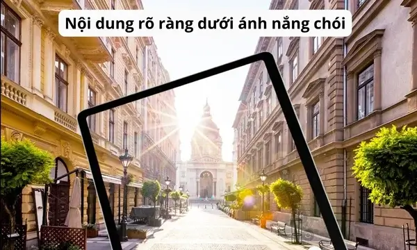 Hiển Thị Ngoài Trời Sắc Nét Với Vision Booster