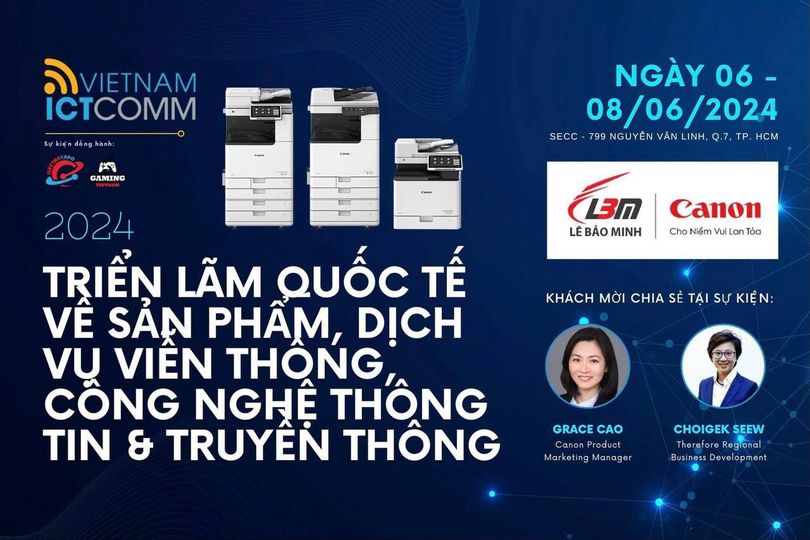 [NEWS] LÊ BẢO MINH TẠI “TRIỂN LÃM QUỐC TẾ VỀ SẢN PHẨM, DỊCH VỤ VIỄN THÔNG, CÔNG NGHỆ THÔNG TIN VÀ TRUYỀN THÔNG”